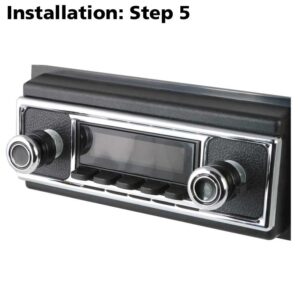 RETROSOUND Metall-Befestigungsmaterial - Universal DIN Einbausatz, komplett – Bild 6
