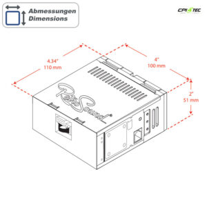 RETROSOUND MOTOR-1DAB-1 Radiomodul UKW/DAB+/BT mit InfiniMount und AUX-Eingang – Bild 3