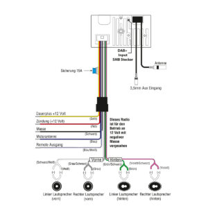 RETROSOUND Radiomodul (UKW/DAB+) inklusive Einbaumaterial und Verkabelung – Bild 6