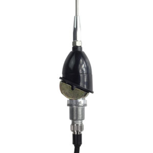 RETROSOUND Stabantenne, verchromtes Messing, Frontmontage