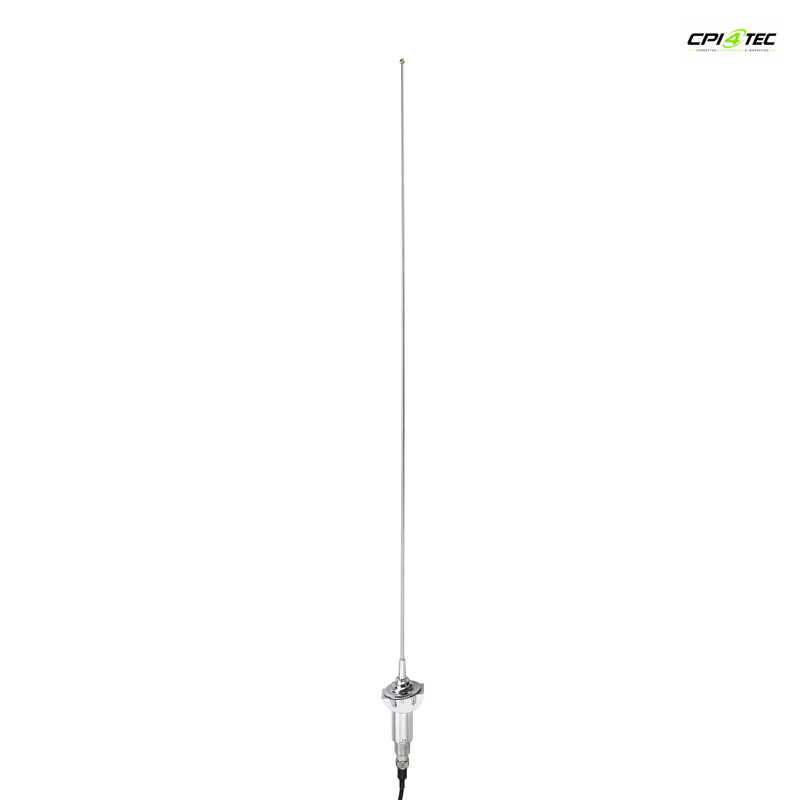 RETROSOUND MM-6874-19-FF Stabantenne 1968-74 MOPAR A Body verchromtes Messing