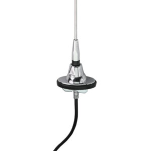 RETROSOUND Stabantenne, verchromtes Messing, ovaler Fuss
