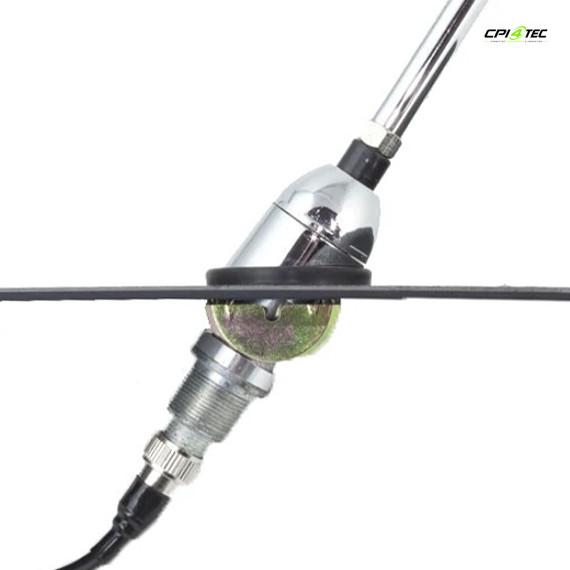 RETROSOUND MC-6364-41-RC Teleskopantenne 1963-64 Impala verchromtes Messing 6m – Bild 2