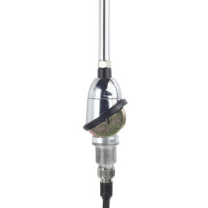 RETROSOUND Teleskopantenne, verchromtes Messing, Heckmontage