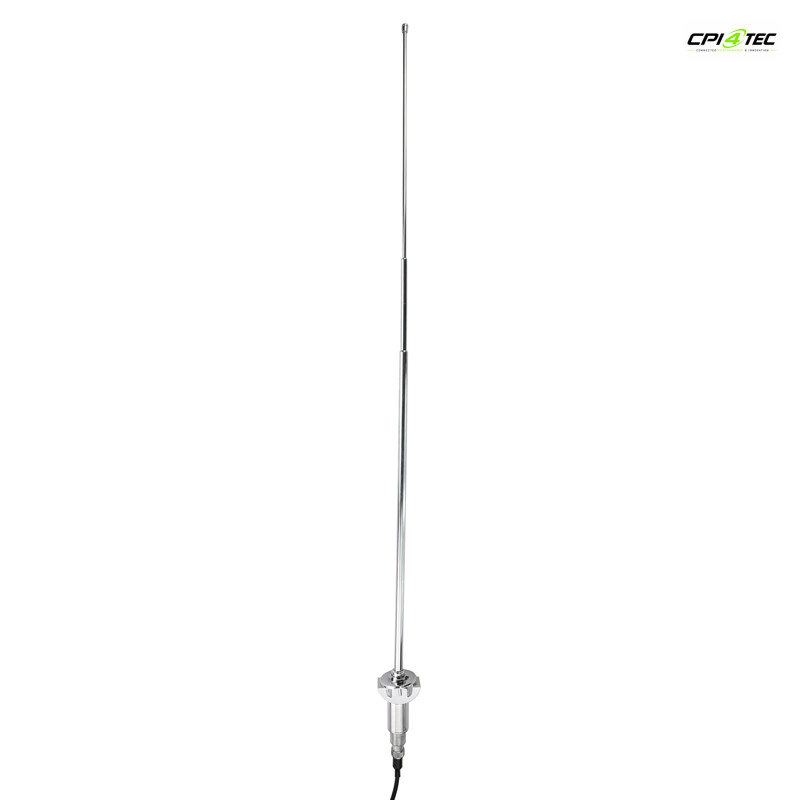 RETROSOUND MM-6870-53-FC Teleskopantenne 1968-70 MOPAR verchromtes Messing UKW