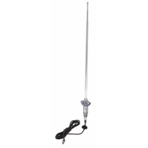 RETROSOUND Teleskopantenne, verchromtes Messing, für 1968-74 MOPAR A Body