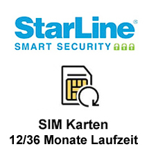 STARLINE TMT-STARLINE/1302 Prepaid-Aufladung StarLine Alarmanlage 36 Monate