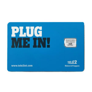 TELE2 Prepaid-Karte 12 Monate mit 300 MB/Monat für AMPIRE Dashcams