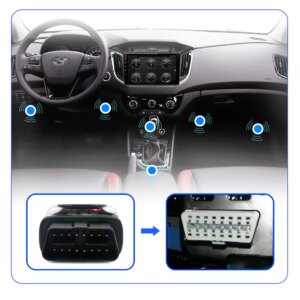 Autoradio Auto Scanner Mini ELM327 Bluetooth OBD2 Adapter Auto Diagnose Tool Scan Tool – Bild 6