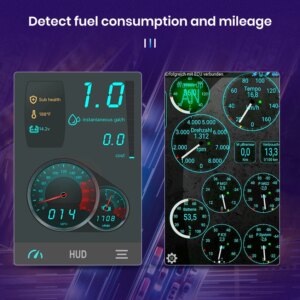 Autoradio Auto Scanner Mini ELM327 Bluetooth OBD2 Adapter Auto Diagnose Tool Scan Tool – Bild 4