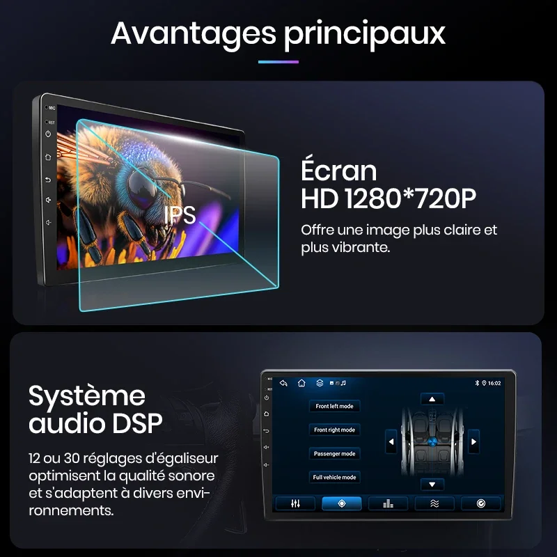 Android Autoradio Volkswagen VW SEAT Leon Passat B6 B7 Tiguan Touran GOLF POLO Multimedia 2din CarPlay – Bild 5