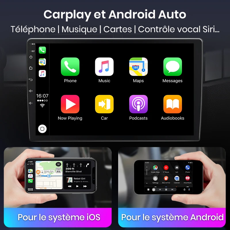 Android Autoradio Volkswagen VW SEAT Leon Passat B6 B7 Tiguan Touran GOLF POLO Multimedia 2din CarPlay – Bild 4