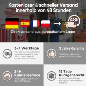 Android Autoradio für VW Passat B6 B7 CC 2010-2015, Apple CarPlay Multimedia – Bild 8