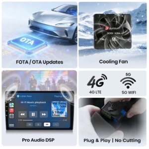 Android Autoradio für Volkswagen (VW) Crafter Mk2 (SY/SZ) 2017-2021 GPS-Navigation, Multimedia-Player, WiFi, DSP, RDS, BT, SWC, IPS-Touchscreen – Bild 5