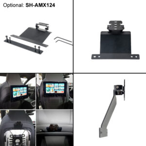 Ampire RSE-Monitor 12,4 Zoll mit Kopfstützenhalterung, HDMI In/Out, Android 10 – Bild 23