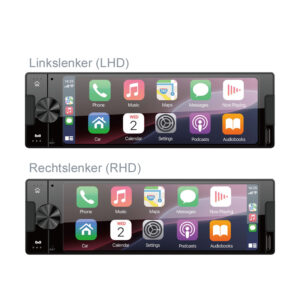AMPIRE CPR60 Smartphone 1DIN Radio Youngtimer Oldtimer DAB+ AHD Kameraeingänge – Bild 21