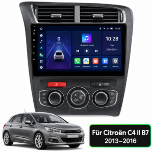 Android Autoradio für Citroen C4 C4L 2013-2017 CarPlay Android Auto  GPS Multimedia
