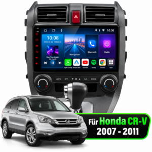 Android Autoradio für Honda CRV 3 2006-2011 9 Zoll GPS Navigation Carplay DSP Bluetooth FM Lenkradbedienung
