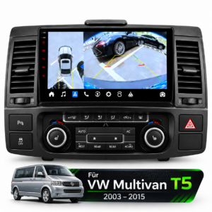 Android Autoradio VW Multivan T5 2008-2015 9 Zoll  GPS Navigation Carplay DSP Bluetooth FM