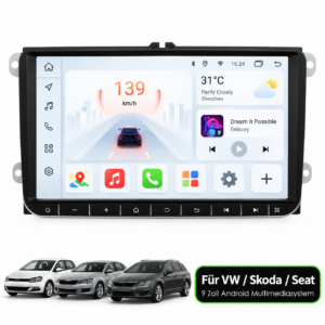 Android Autoradio für VW Golf/Passat/b7/b6/Skoda/Seat/Octavia/Polo/Tiguan Multimedia