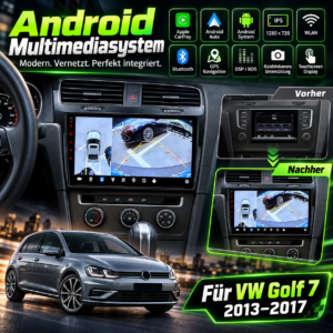 Alternative view of Android Autoradio für VW Volkswagen Golf 7 mk7 2013-2017 CarPlay Android Auto