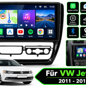 Alternative view of Android Autoradio für Volkswagen VW Jetta 6 2011-2018 Multimedia-Player GPS WiFi Carplay Audio Stereo
