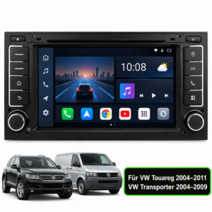Android Autoradio für VW Volkswagen Touareg Transporter T5 Multivan Naviagtion Player Audio WIFI