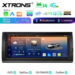 Xtrons IM1453BH Android Navigations-Autoradio 10,25 Zoll IPS für BMW X5 E53