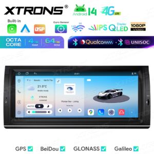 Xtrons IM1453BH Android Navigations-Autoradio 10,25 Zoll IPS für BMW X5 E53 – Bild 3