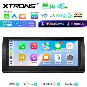Xtrons IM1453BH Android Navigations-Autoradio 10,25 Zoll IPS für BMW X5 E53 – Bild 5