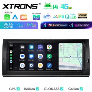 Xtrons IM1453BH Android Navigations-Autoradio 10,25 Zoll IPS für BMW X5 E53 – Bild 6