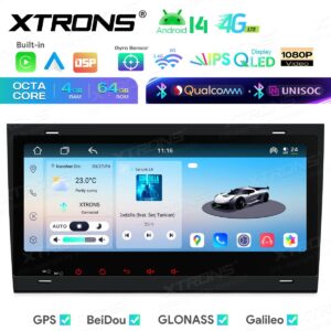 Xtrons IM84A4AH Android Autoradio für Audi A4 B6 B7 Exeo RS4 S4 8 Zoll IPS 4+64GB – Bild 3