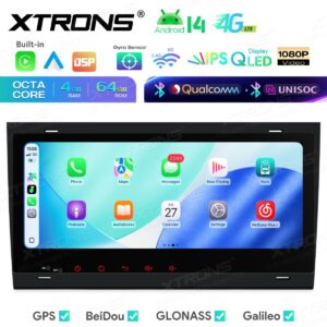 Xtrons IM84A4AH Android Autoradio für Audi A4 B6 B7 Exeo RS4 S4 8 Zoll IPS 4+64GB – Bild 6