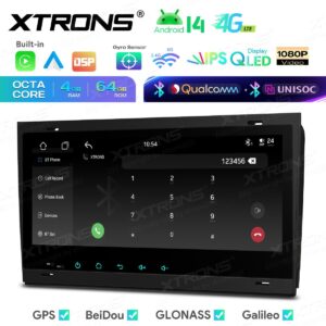 Xtrons IM84A4AH Android Autoradio für Audi A4 B6 B7 Exeo RS4 S4 8 Zoll IPS 4+64GB – Bild 9
