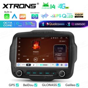 Xtrons IMH94RGJL Android Autoradio Jeep Renegade 9 Zoll 8+6 GB Android 14 – Bild 13