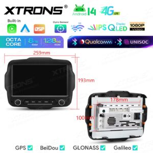Xtrons IMH94RGJL Android Autoradio Jeep Renegade 9 Zoll 8+6 GB Android 14 – Bild 15