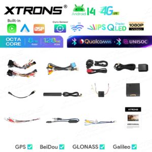 Xtrons IMH94RGJL Android Autoradio Jeep Renegade 9 Zoll 8+6 GB Android 14 – Bild 16