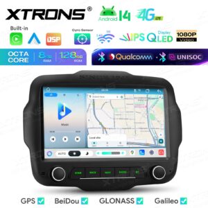 Xtrons IMH94RGJL Android Autoradio Jeep Renegade 9 Zoll 8+6 GB Android 14 – Bild 11