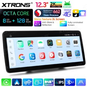 Xtrons QBMH2450M12GES Android Autoradio Mercedes-Benz GLE/GLS-Klasse 2016-2018 – Bild 9