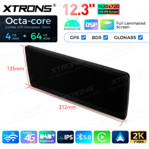 XTRONS QLM2250M12GES Android Autoradio Mercedes-Benz GLE/GLS-Klasse (2016–2018) – Bild 16
