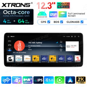XTRONS QLM2250M12GES Android Autoradio Mercedes-Benz GLE/GLS-Klasse (2016–2018) – Bild 10