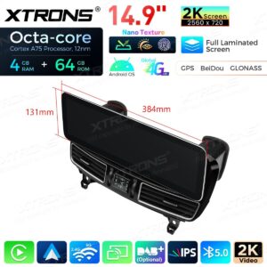 Xtrons QLM4450GLE Android Autoradio Mercedes-Benz GLE-Klasse W166/GLS-Klasse X166 NTG 5.0/5.1/5.2 – Bild 15