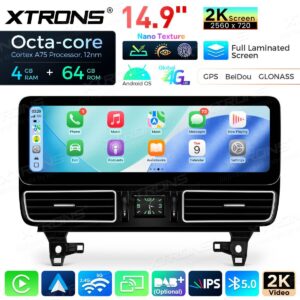 Xtrons QLM4450GLE Android Autoradio Mercedes-Benz GLE-Klasse W166/GLS-Klasse X166 NTG 5.0/5.1/5.2 – Bild 5