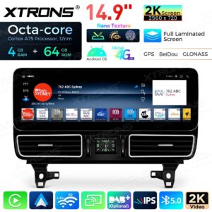 Xtrons QLM4450GLE Android Autoradio Mercedes-Benz GLE-Klasse W166/GLS-Klasse X166 NTG 5.0/5.1/5.2 – Bild 10
