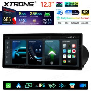 XTRONS QWBX24CCB12E92 Android Autoradio BMW 3er E90/E91/E92/E93/M3 (2004–2008) CCC-System – Bild 14