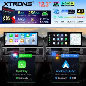 XTRONS QWBX24CCB12E92 Android Autoradio BMW 3er E90/E91/E92/E93/M3 (2004–2008) CCC-System – Bild 6