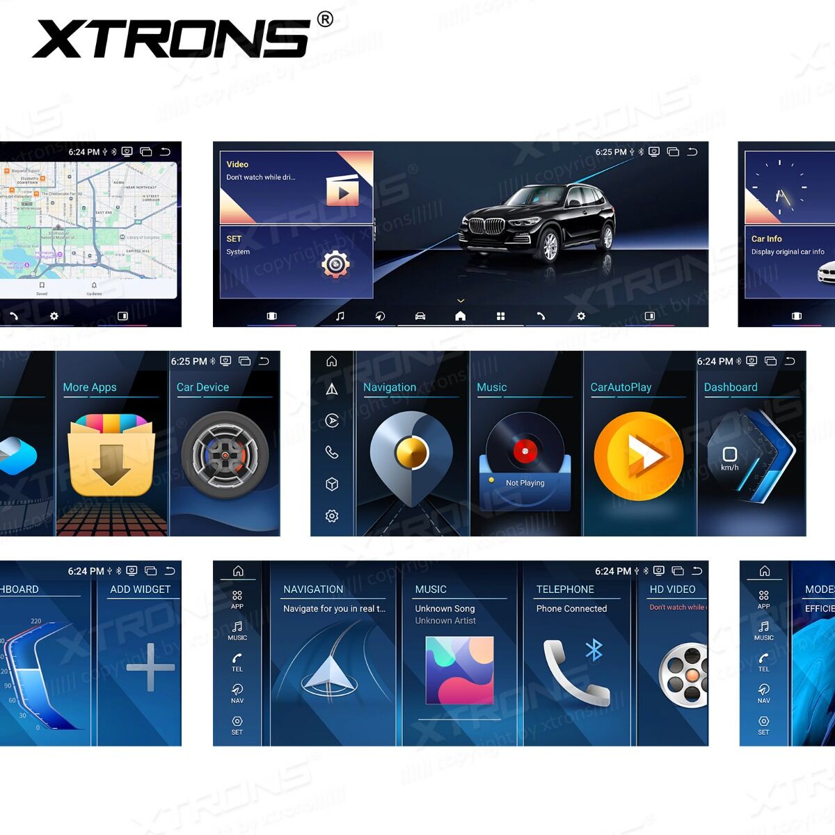 XTRONS QWBX24CCB12E92 Android Autoradio BMW 3er E90/E91/E92/E93/M3 (2004–2008) CCC-System – Bild 19