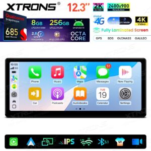 XTRONS QWBX24CCB12E92 Android Autoradio BMW 3er E90/E91/E92/E93/M3 (2004–2008) CCC-System – Bild 10