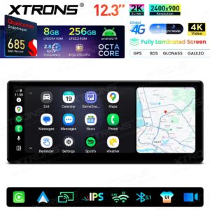 XTRONS QWBX24CCB12E92 Android Autoradio BMW 3er E90/E91/E92/E93/M3 (2004–2008) CCC-System – Bild 11