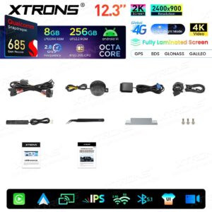 XTRONS QWBX24CIB12E92 Android Autoradio BMW 3er E90/E91/E92/E93/M3 CIC-System – Bild 17
